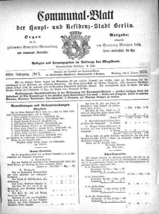 1870,1: No. 1, 2. Januar 1870