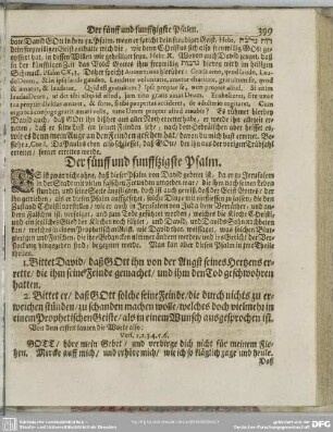Der fünff und funfftzigste Psalm