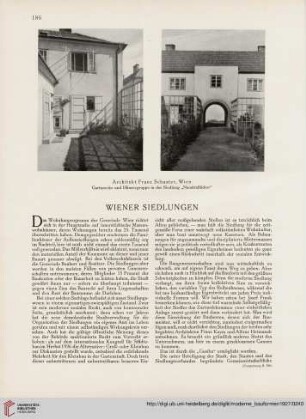Wiener Siedlungen