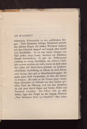 Sie Wandern