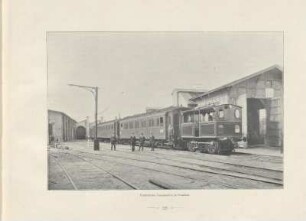 Elektrische Locomotive in Potsdam