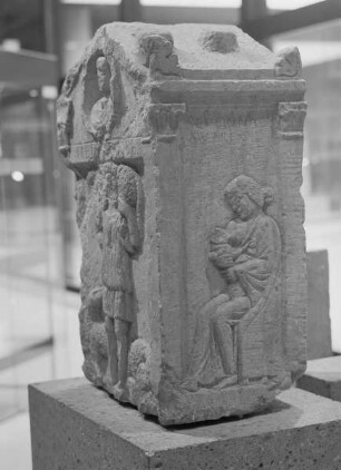 Grabaltar mit Hirtendarstellung