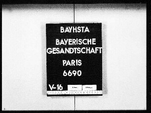 Die Übersendung der Gesetze über die Dienstzeiten des französischen Eisenbahnpersonals