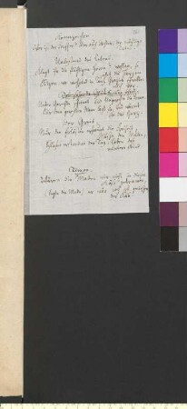 Brief von Thieriot, Paul Emil an Goethe, Johann Wolfgang von