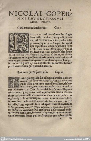 2. Quod terra quocque sphaerica sit.