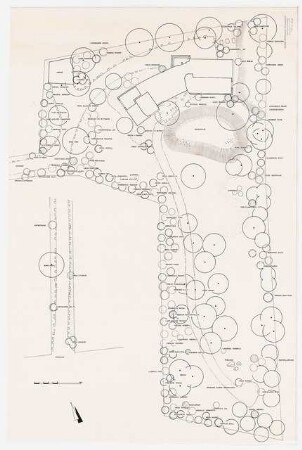 Garten Gerd Wragge, Detmold: Lageplan