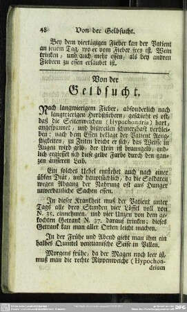 Von der Gelbsucht