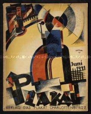 Das Plakat. Zeitschrift des Vereins der Plakatfreunde, 12. Jahrgang 1921 Heft 6 (Juni)