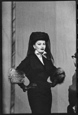 Sophia Loren zu Gast beim Berliner Ensemble im Juni 1962, Bild 5. SW-Foto © Kurt Schwarz.