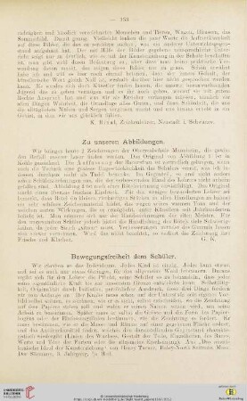 1: Bewegungsfreiheit dem Schüler