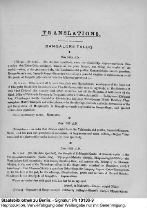 Translations