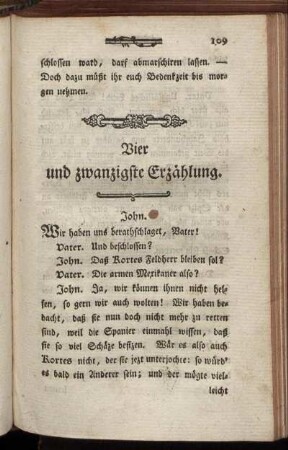 Vier und zwanzigste Erzählung.