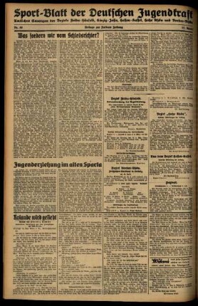 Zweite Ausgabe vom Freitag, den 17. April 1931.