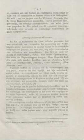 Inwendig bestuur en oeconomie