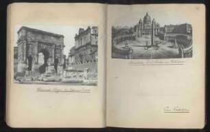 Frühlingstage in Italien [Titel; 9.4.1914 - ?: Norditalien, Toskana, Rom]