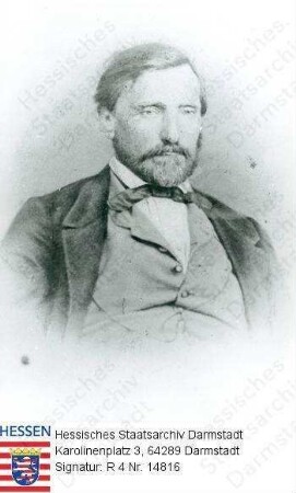 Wiener, Hermann Prof. (1813-1897) / Porträt, Brustbild