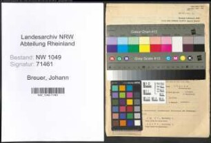 Entnazifizierung Johann Breuer , geb. 14.01.1900 (Verwaltungsbeamter)