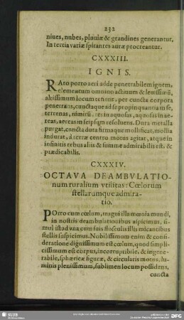 CXXXIII. Ignis