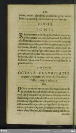 CXXXIII. Ignis