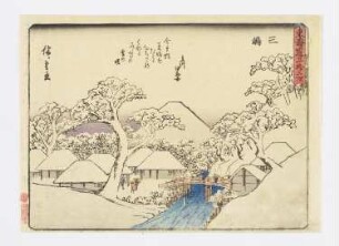 Mishima, Blatt 12 der Folge "53 Stationen des Tōkaidō"