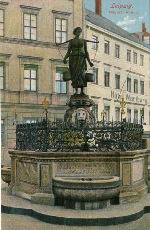 Leipzig: Mägdebrunnen