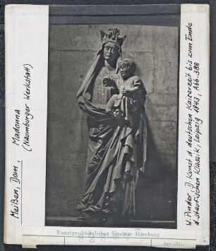 Meißen, Dom: Madonna, Naumburger Werkstatt