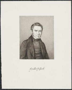 Icones Professorum Marpurgensium — Bildnis des Ernst Ludwig Theodor Henke (1804-1872)