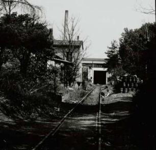 Dresden, Hellerauer Werkstätten, Anschlußbahngleis