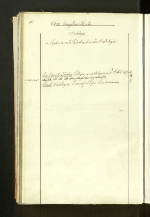 a. Systeme und Lehrbücher er Ontologie.