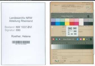Entnazifizierung Helene Roether , geb. 05.04.1892 (Lehrerin)