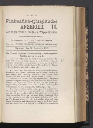11. 30. November 1896