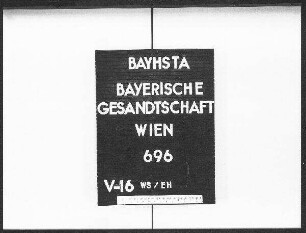 Verschiedene Schreiben an Ritter