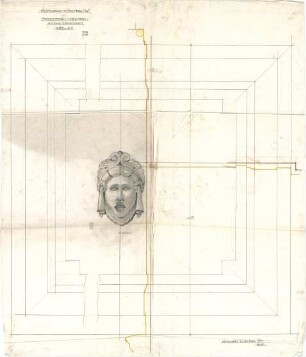 Littmann, Max; Münster; Stadthalle, Festsaalbau - Stuckfüllungen an der Stirnwand (Detail)