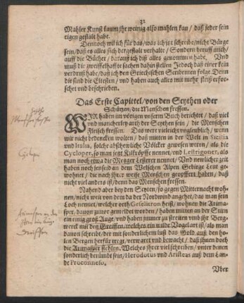 Das Erste - Vierdte Capittel