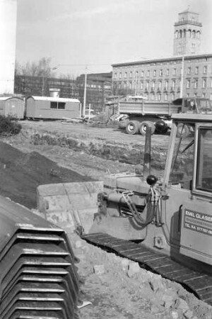 Tiefgarage am Festplatz. Neubau