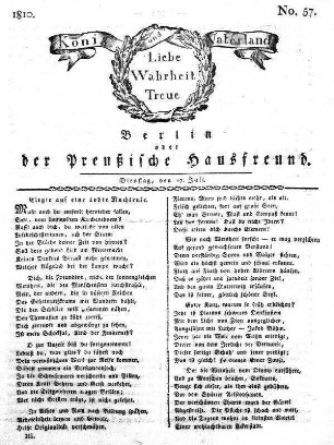No. 57., 17. Juli 1810