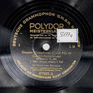 Symphonie C-dur No. 41 (Jupiter-Symphonie)