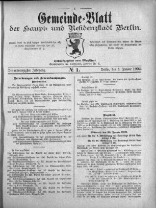 1902,1: No. 1, 5. Januar 1902