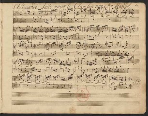 Suiten; cemb; B-Dur; HWV 440