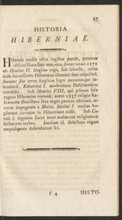 Historia Hiberniae