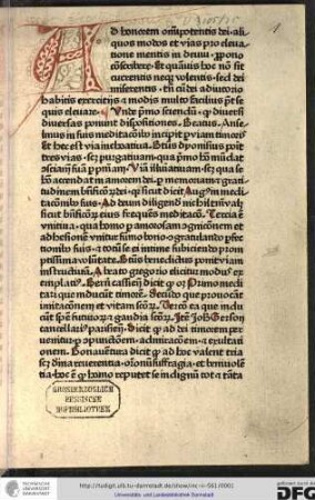 Alphabetum divini amoris de elevatione mentis in deum