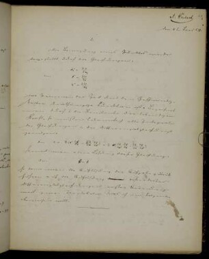 Zur Integration der Bewegungsgleichungen eines Massenpunktes. (8. Juni 1854)