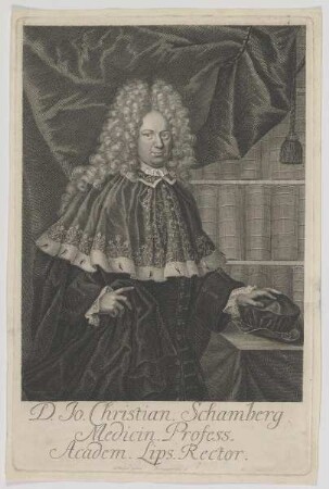 Bildnis des Jo. Christian Schamberg