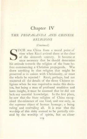 Chapter IV. The propaganda and Chinese religions (Continued)