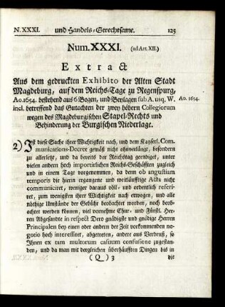 Num XXXI. - Num XXXVI.