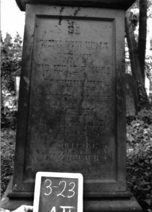 Grabstein A II/3/23