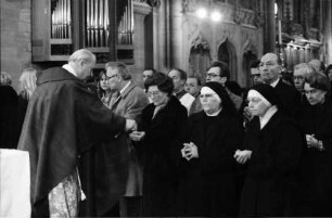 Freiburg: Münster, 50 Jahre Priesterjubiläum Weihbischof Karl Gnädinger
