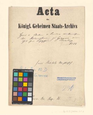 Die Gebrüder Hans und Antonius von Bredow zu Löwenberg und Friesack verpfänden der Kalandsbruderschaft 4 Wispel Getreide Jahreszins in Löwenberg für 100 Gulden.