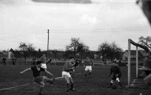 Fußballspiel Würmersheim - Oberachern.