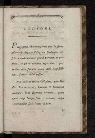 Lectori.
